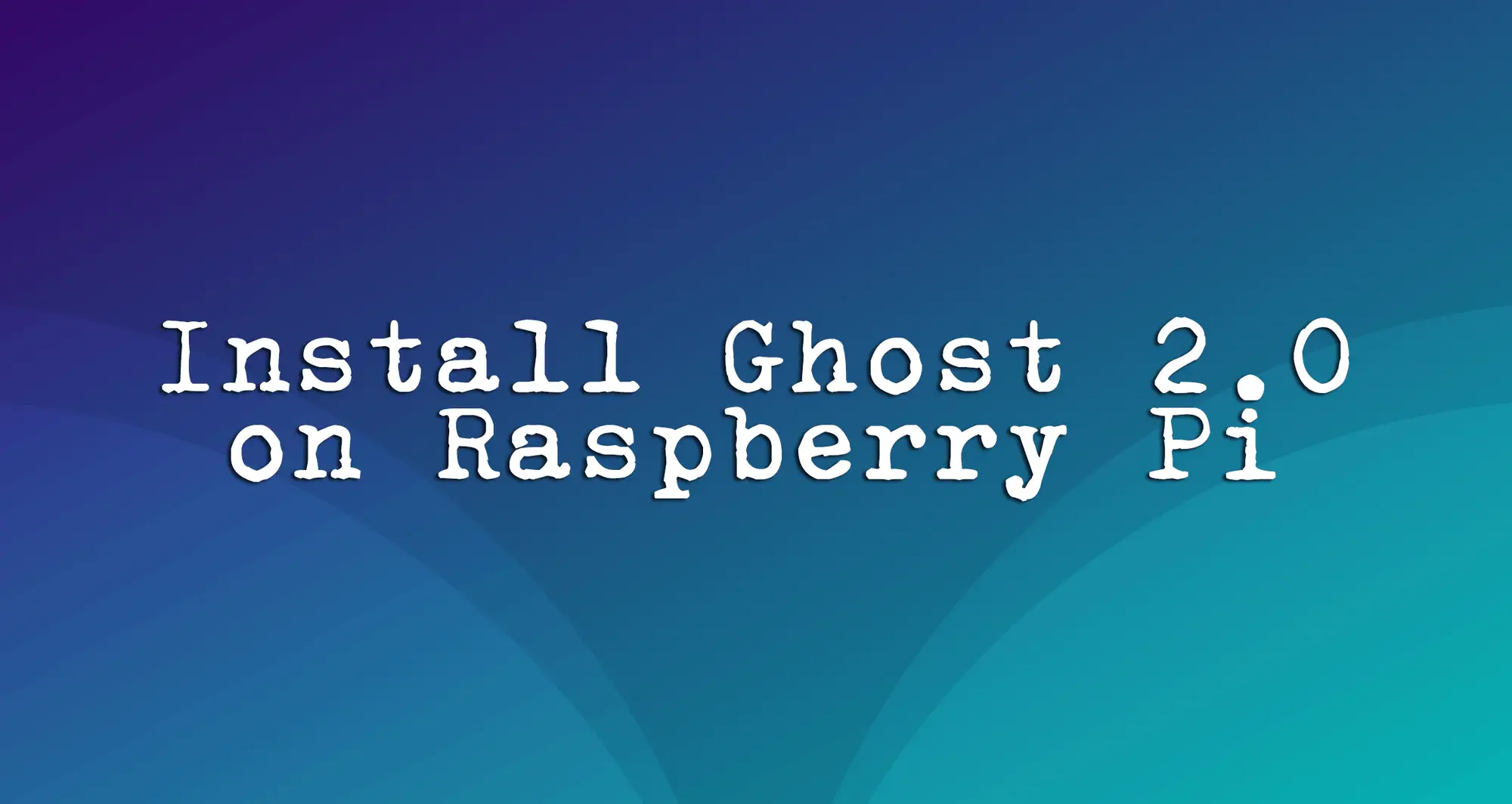 Update Ghost 1.x.x to 2.0 on Raspberry Pi